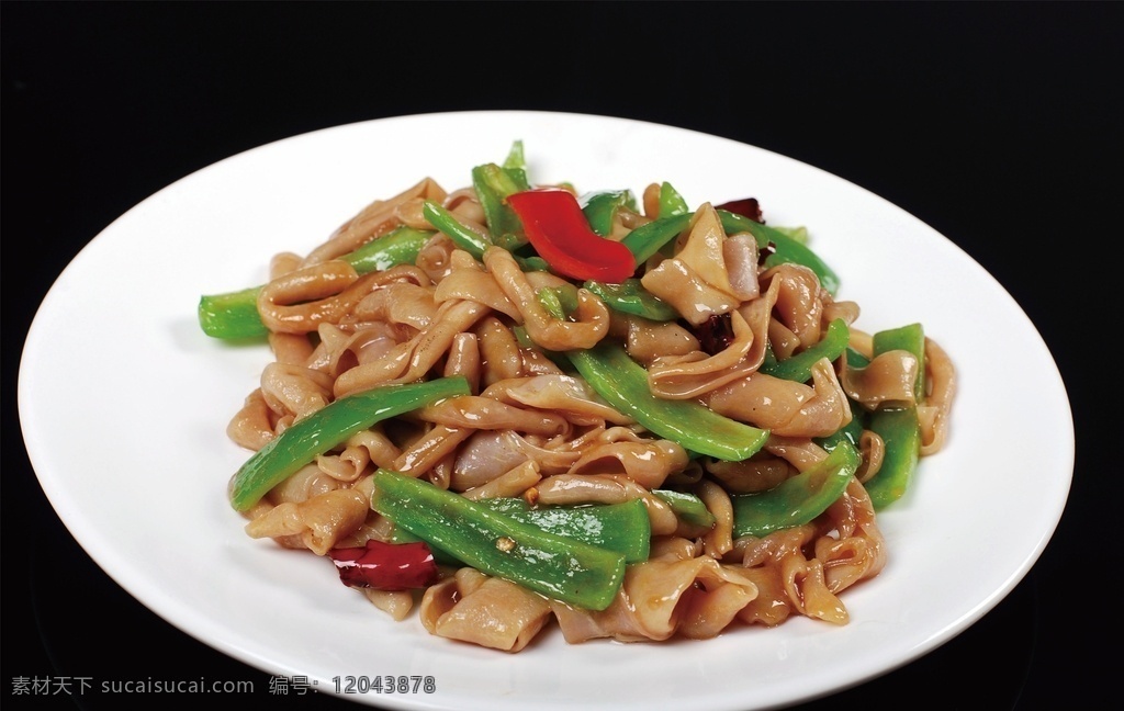 青椒鸭肠 美食 传统美食 餐饮美食 高清菜谱用图