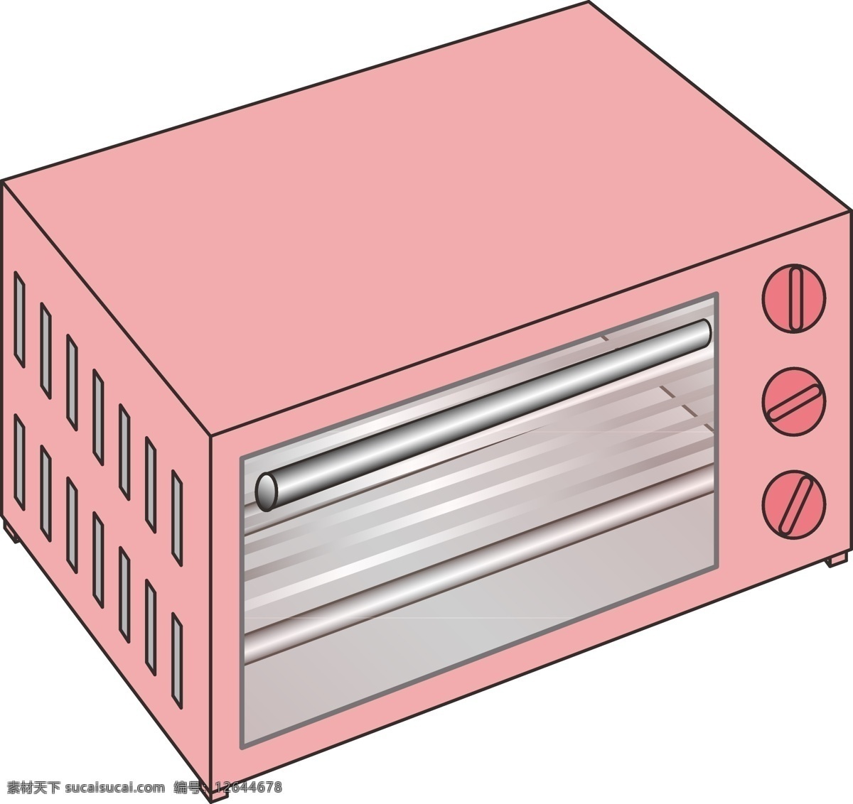 粉色微波炉 微波炉 粉色 家用 电器 可爱 铁制