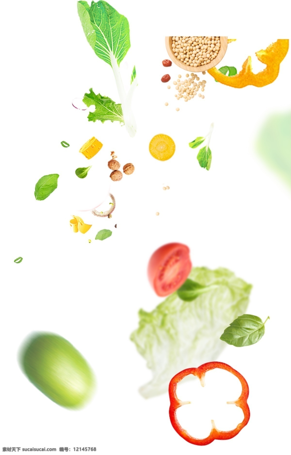 各种 蔬菜水果 干果 厨具 饮食 蔬菜 水果 做饭 厨房 切菜 刀具