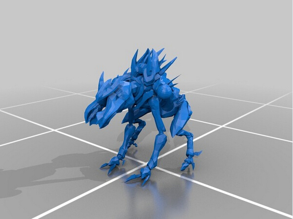 普罗米修斯 爬 行者 3d模型素材 动物模型 3d打印模型 动植物模型