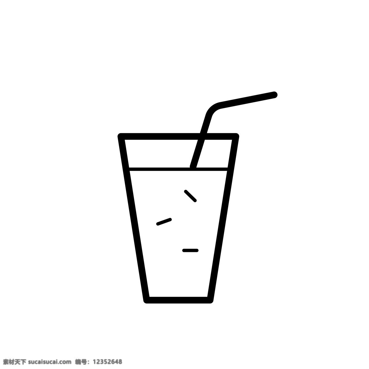 扁平化水杯 饮料 饮品 扁平化ui ui图标 手机图标 界面ui 网页ui h5图标