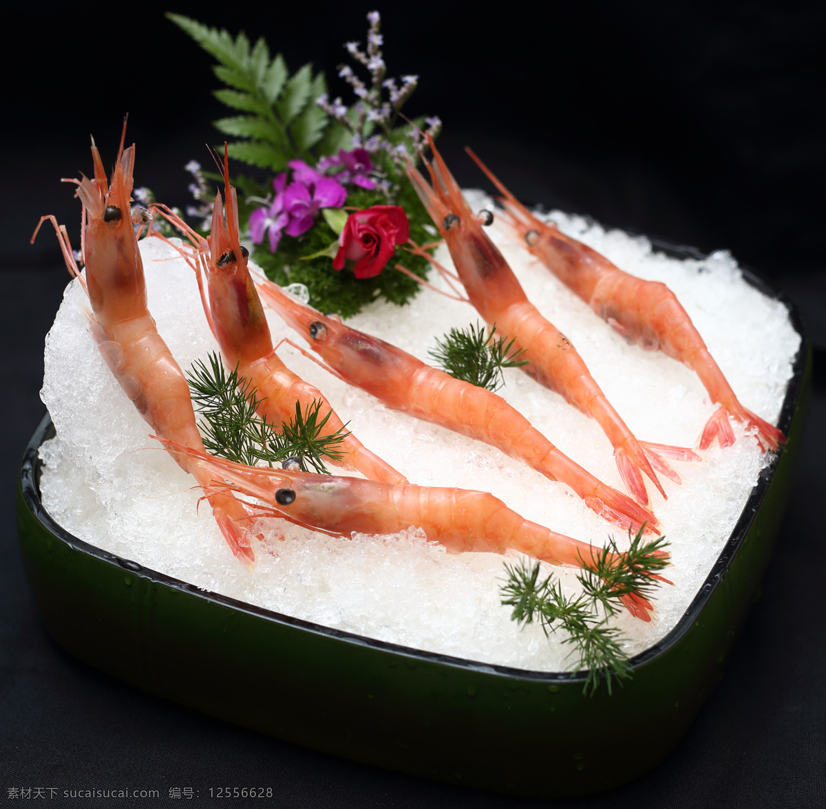 北海道 甜 虾 刺身 甜虾 北海道甜虾 海鲜 虾仁 餐饮美食 传统美食
