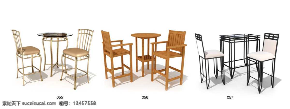 超 精细 欧式 小 桌椅 模型 带 材质 贴图 3d 3d设计模型 max 家具模型 效果图 源文件 家具 白色