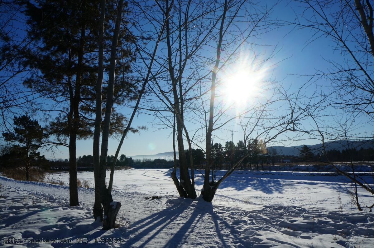 漠河 中国最北 雪景 风景 旅游摄影 国内旅游