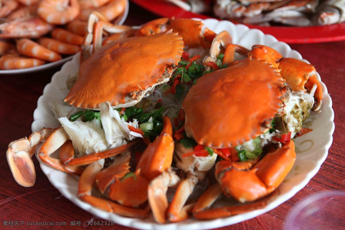 肉蟹 海鲜 蟹肉煲 蟹黄大螃蟹 餐饮美食 传统美食