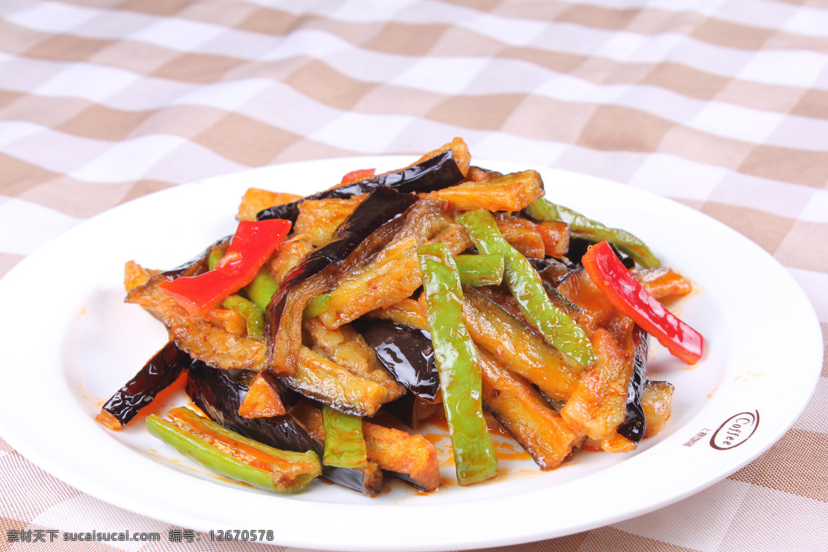 家乡烧茄条 烧茄条 茄条 炒茄子 鱼香茄子 餐饮美食 传统美食