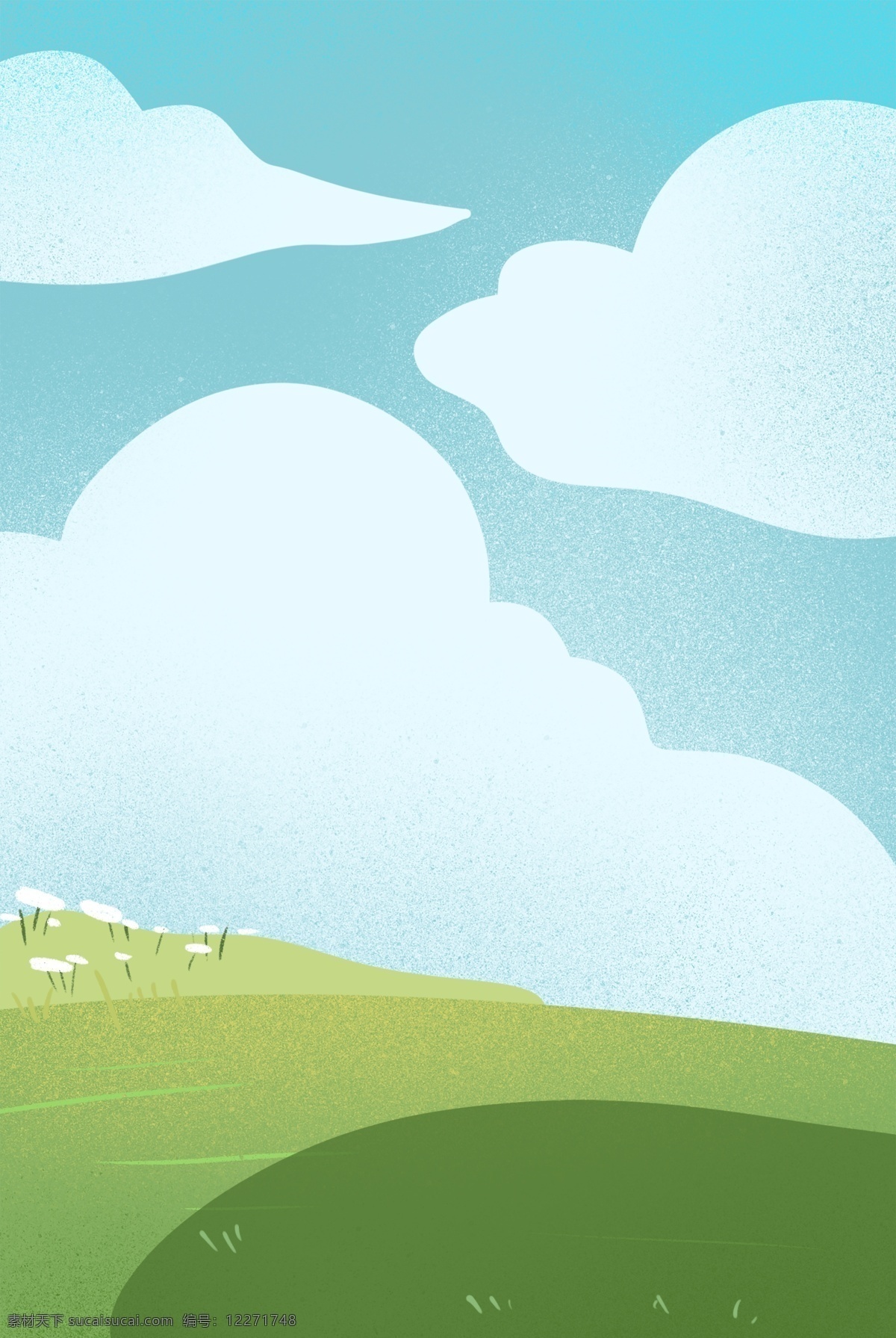 绿色 草地 天空 免 抠 图 绿色的草地 天空白云 蓝天白云 时尚云彩 蓝色的天空 卡通天空 绿色草地 植物 免抠图