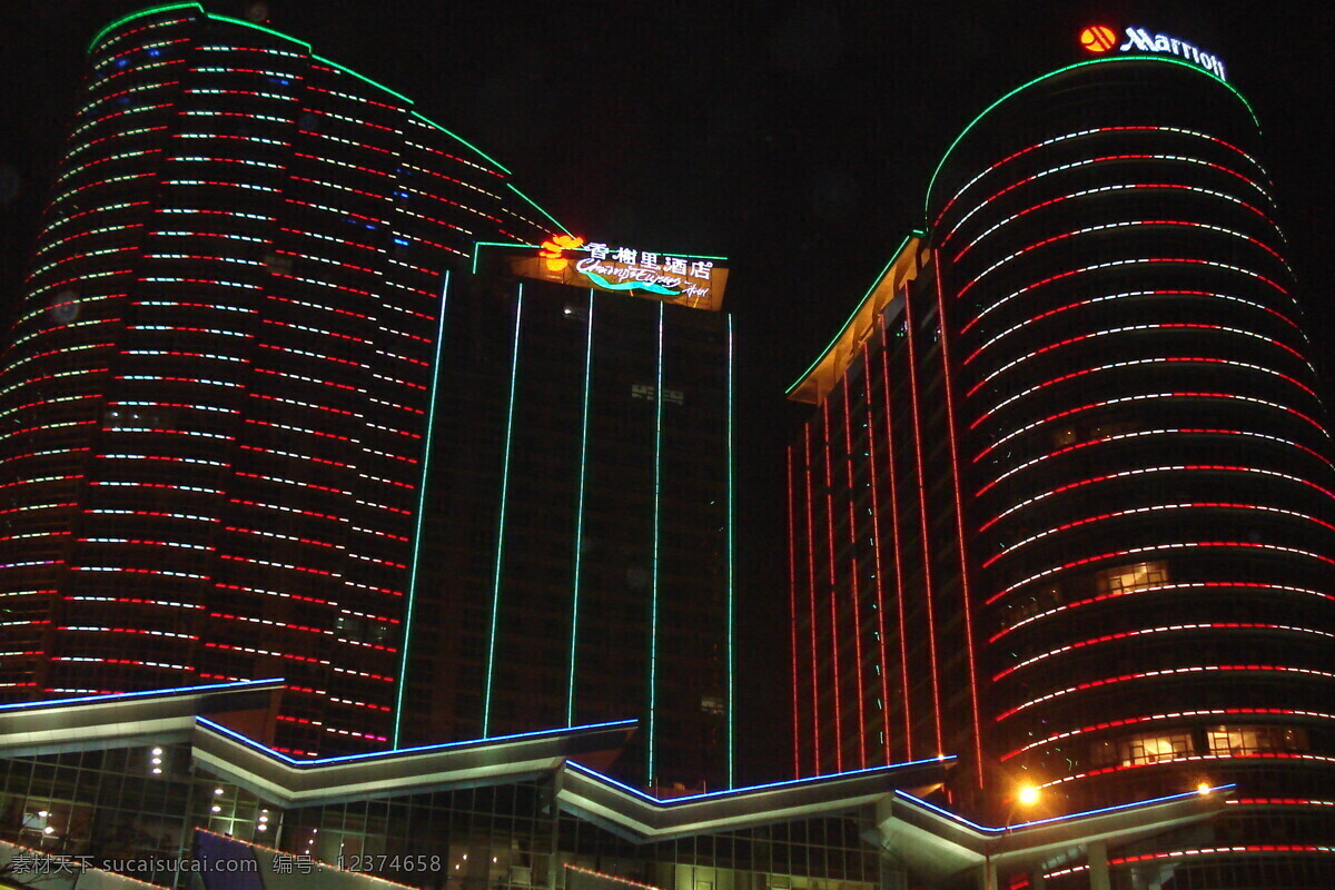 酒店 夜景 国内旅游 酒店夜景 旅游摄影 摄影图 风景 生活 旅游餐饮