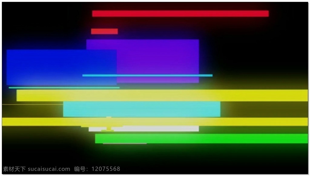 五颜六色 色块 视频 高清视频素材 视频素材 动态视频素材 横线 颜色