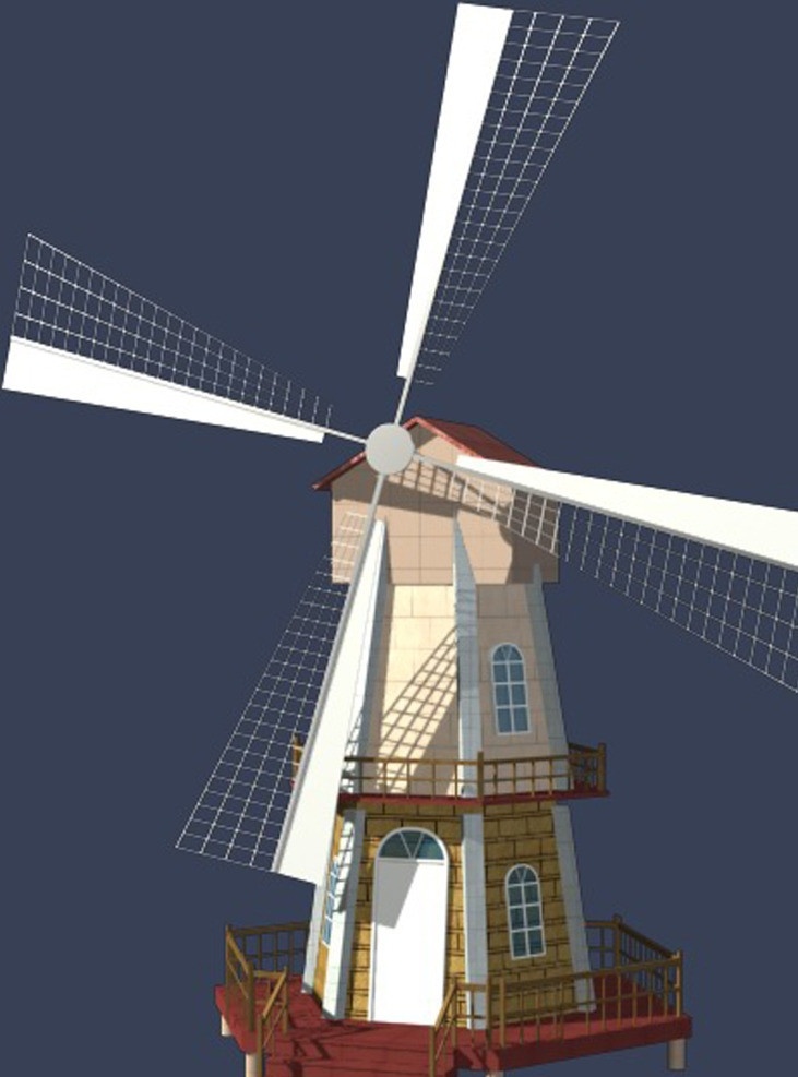 风车模型 max 3d 风车 建筑max 室外模型 雕塑 模型 3d设计 景观 小品 景观小品 园林 船 方向盘 装饰品 海战 挂饰 摆设 控制 其他模型 3d设计模型 源文件