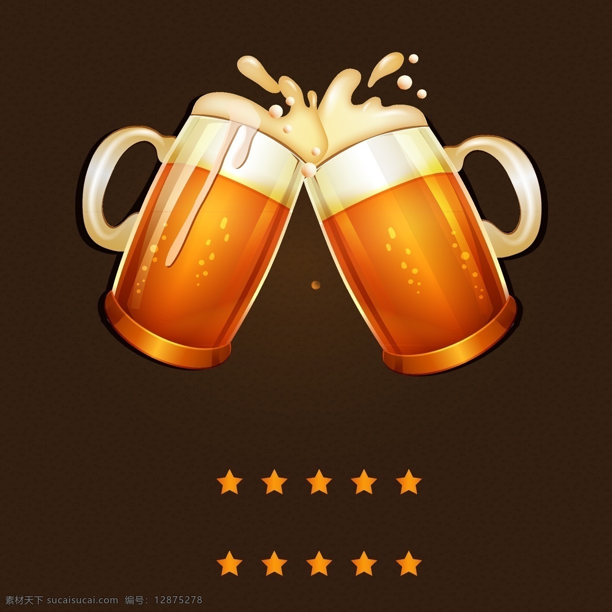 啤酒海报素材 啤酒海报 啤酒 海报 海报模板 矢量啤酒杯 矢量啤酒 矢量星星 黑色