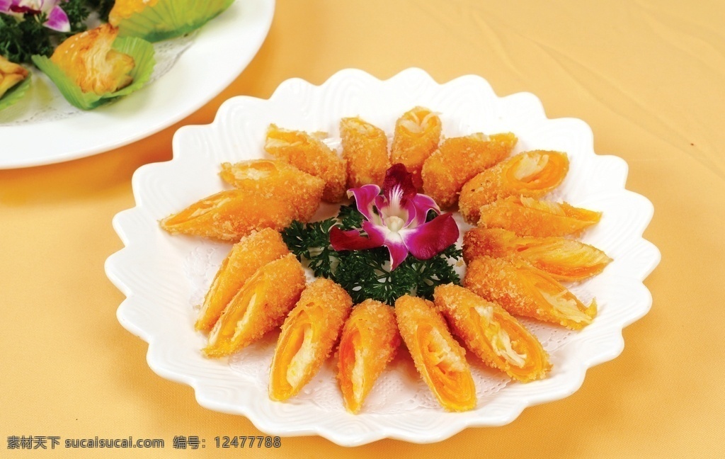 京味蛋黄卷 美食 传统美食 餐饮美食 高清菜谱用图