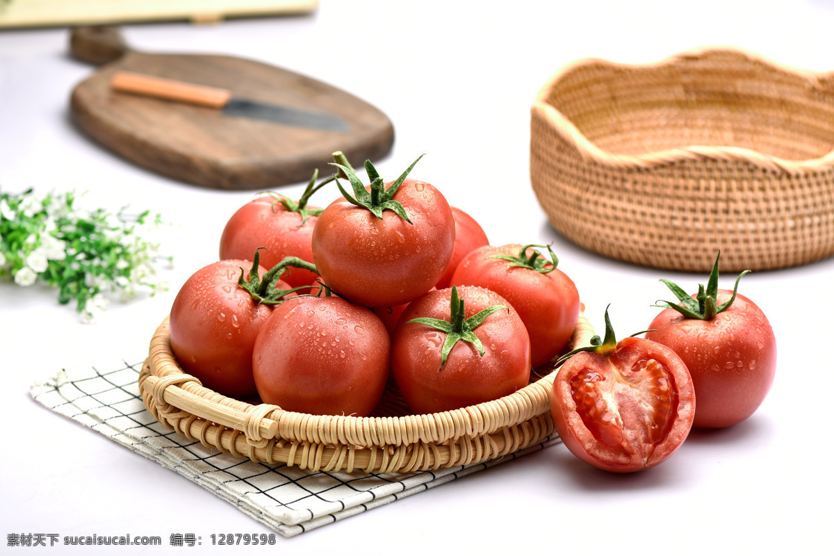 西红柿 番茄 新鲜 有机 天然 无公害 美味 果蔬 生物世界 蔬菜