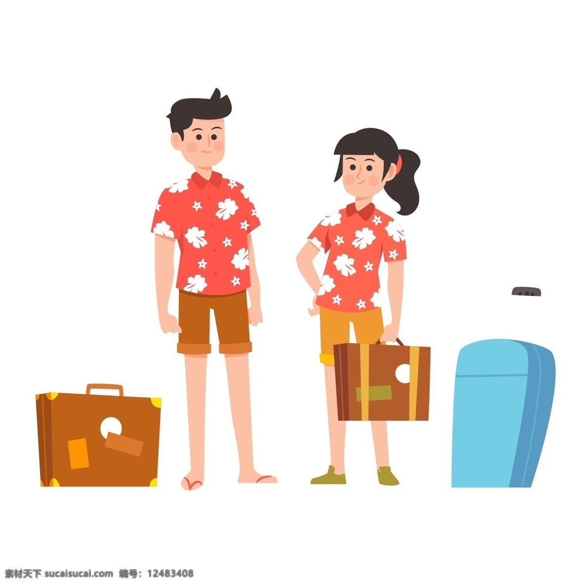 可爱 旅游 旅行 海外 度假 人物 可爱的人物 旅游人物 旅游旅行 海外度假 插画人物 banner 卡通人物