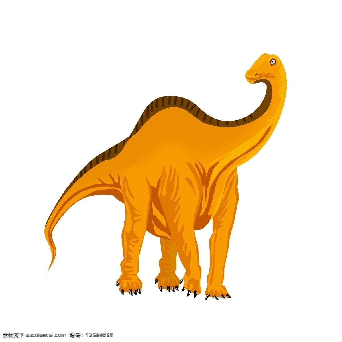 免 扣 卡通 黄色 恐龙 可爱 免抠 卡通恐龙 可爱恐龙 侏罗纪 手绘 可爱手绘 黄色恐龙