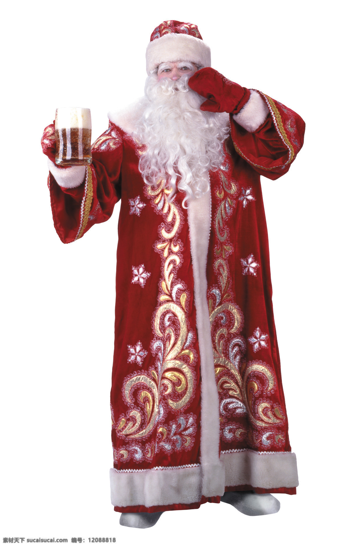 300 杯 红色 老人 啤酒 其他人物 人物图库 摄影图库 圣诞 手 啤酒杯 圣诞老人 长袍 izosoft 图像 主题 矢量图 日常生活