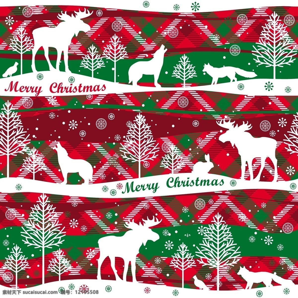 动物 圣诞 图案 背景 年份 模式 圣诞树 复古的背景 冬天快乐 圣诞背景 庆祝 雪花 鹿 节日 树木 复古图案 白色