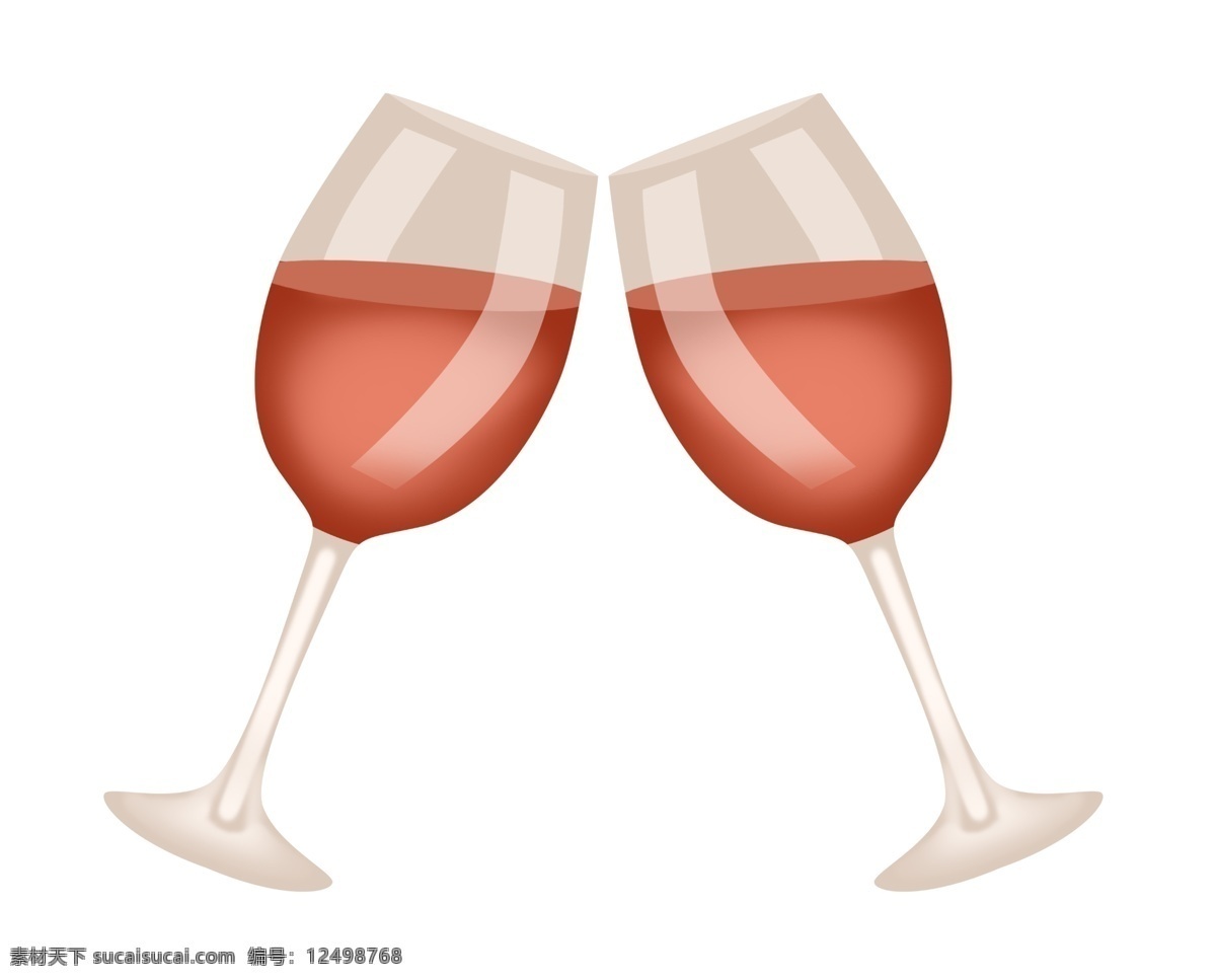 两 杯 美容 葡萄酒 插图 玻璃酒杯 红酒杯 红酒 两杯红酒 两杯酒 美容葡萄酒 美容红酒