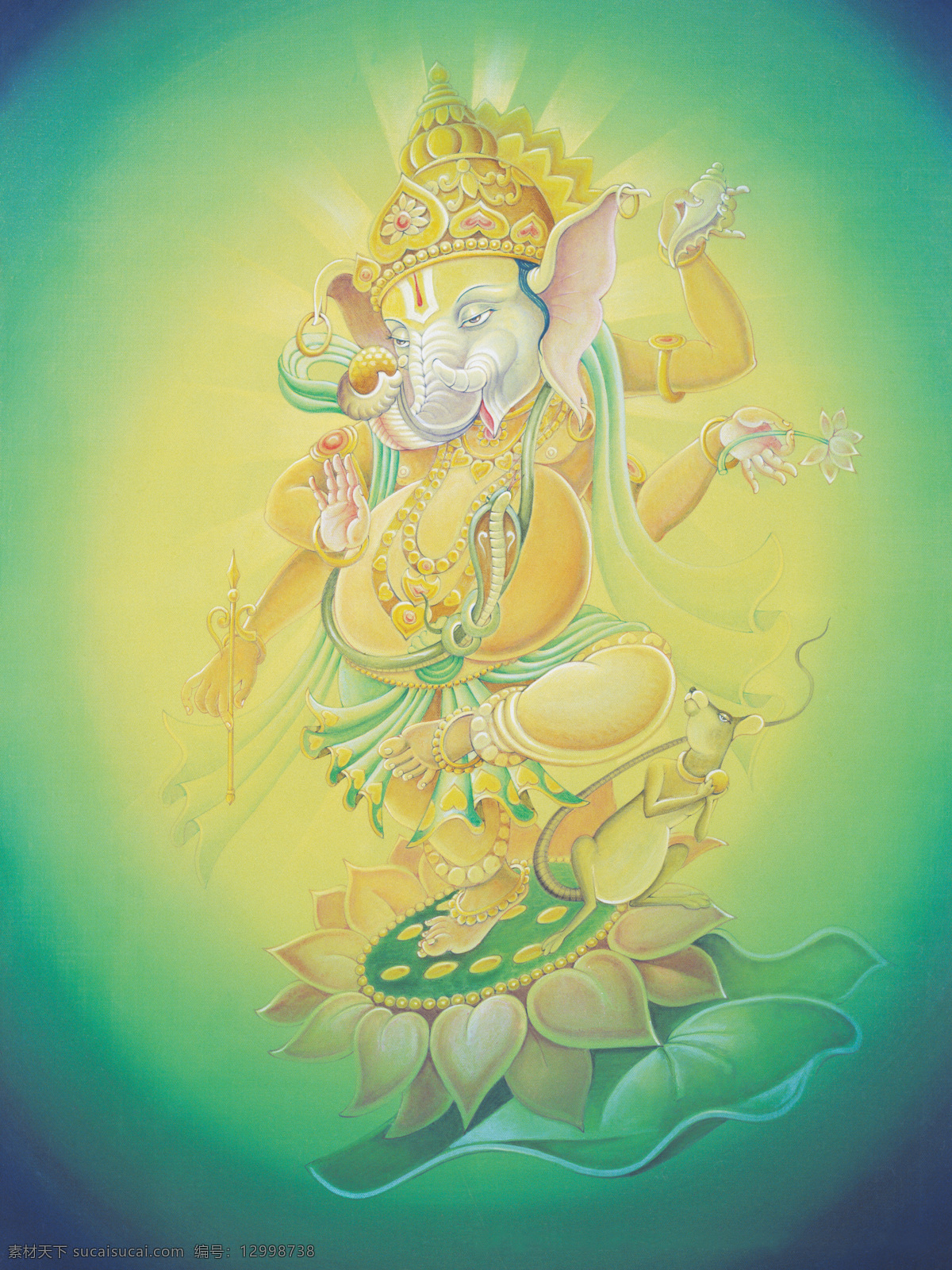 印度象神 ganesha poster 印度 象神 文化艺术 宗教信仰 印度象神海報 设计图库