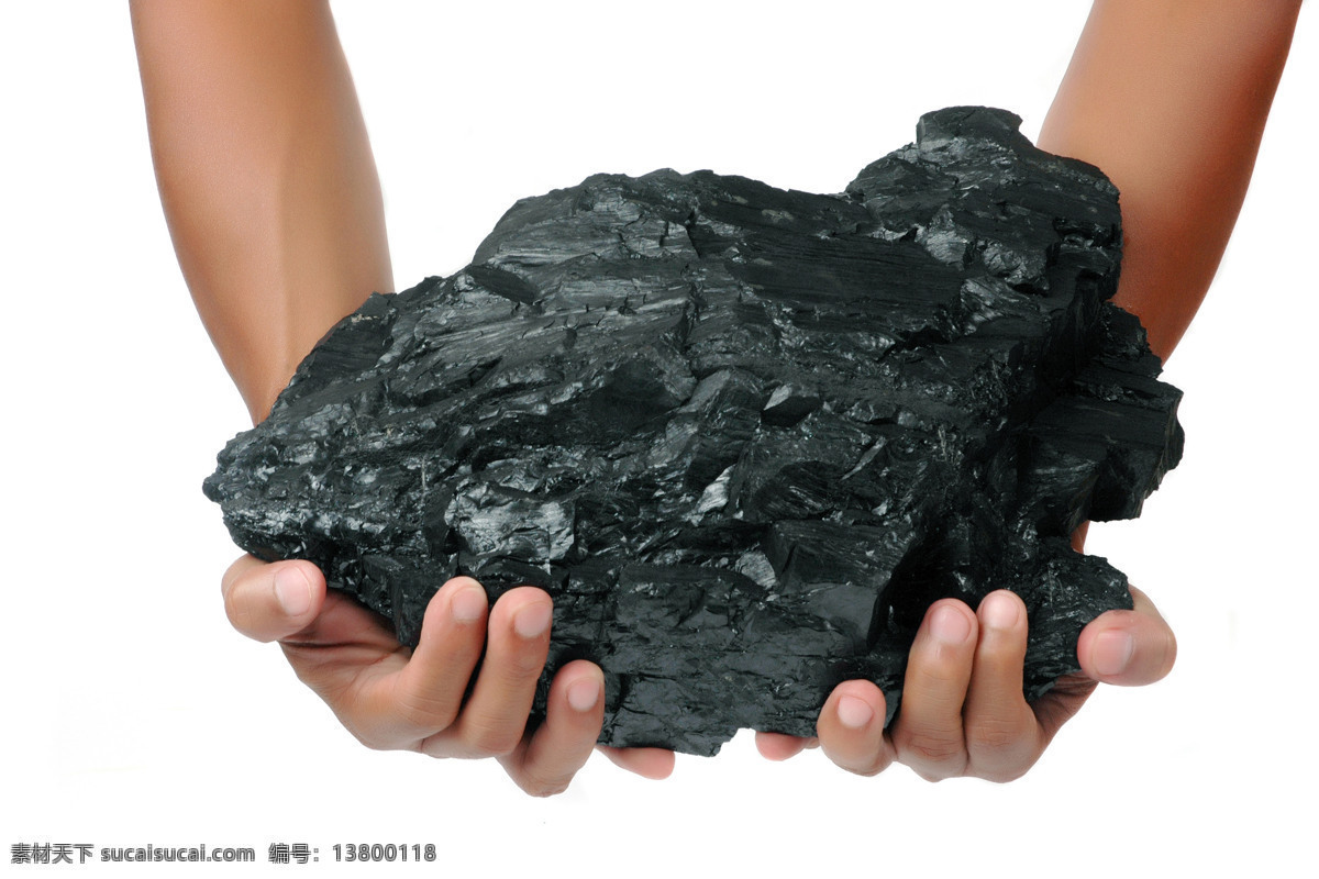 手中的煤炭 煤炭 手势 工业生产 现代科技