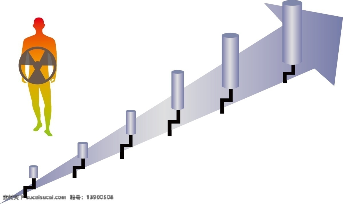 分层 人 向上 向上箭头 圆柱体 源文件 柱型 列表 模板下载 柱型列表 辐射图标 矢量图 其他矢量图