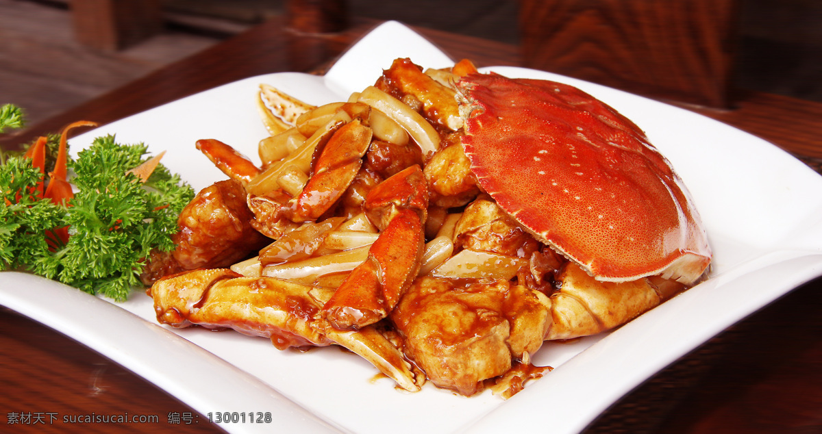 珍宝蟹炒年糕 珍宝蟹 年糕 餐饮美食 传统美食 摄影图库