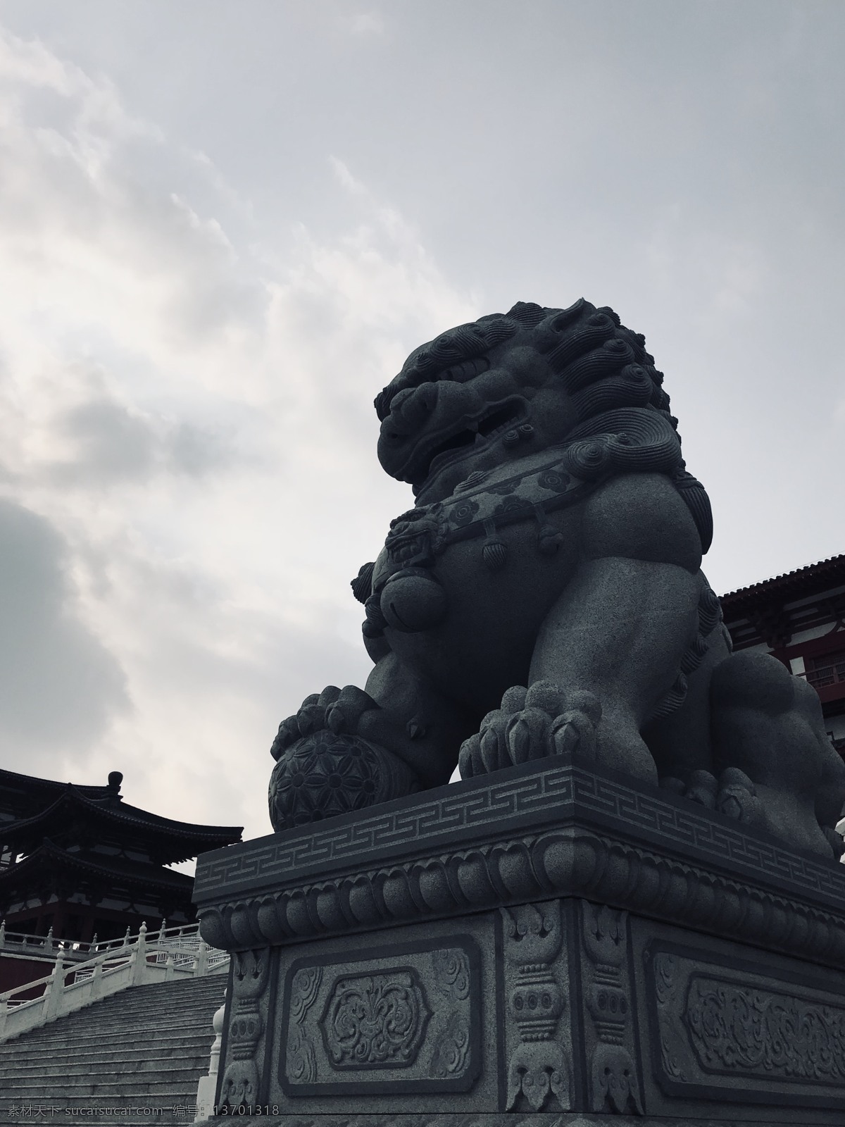 唐山 龙泉寺 石狮子 山门 庙门 寺院 唐代建筑 庙宇 佛教 宗教 阶梯 寺庙 佛门 烧香 风景 旅游摄影 国内旅游