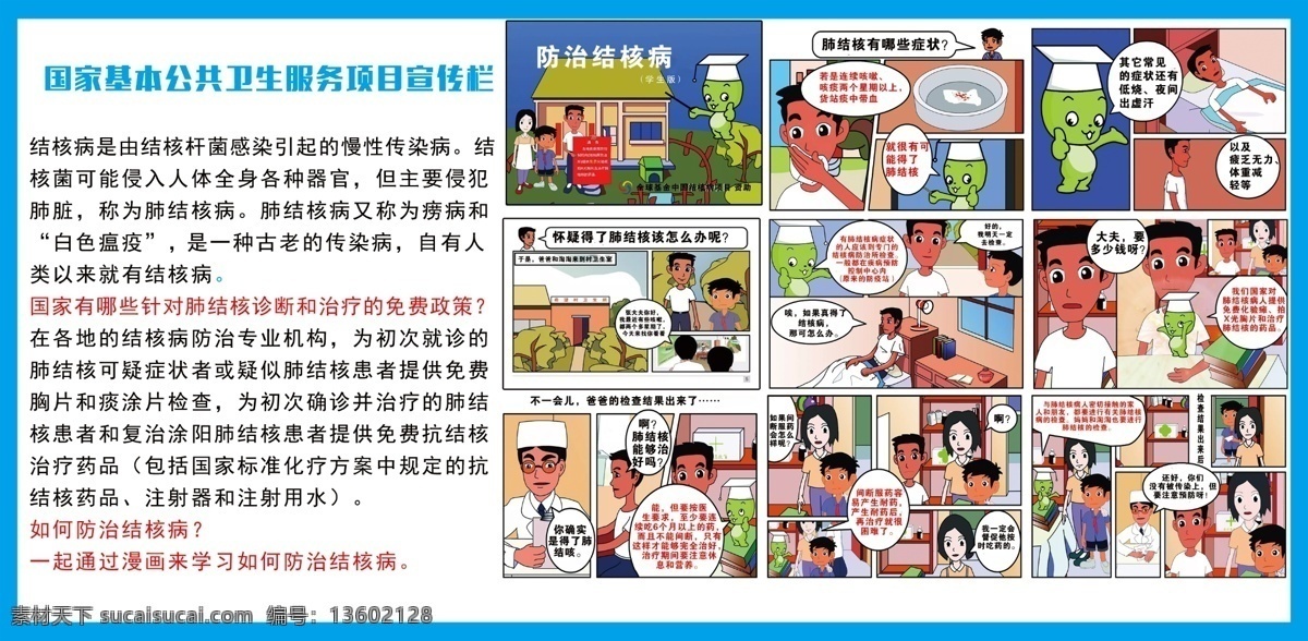 肺结核 防护 知识 安全知识 肺结核预防 宣传栏 卫生公共宣传