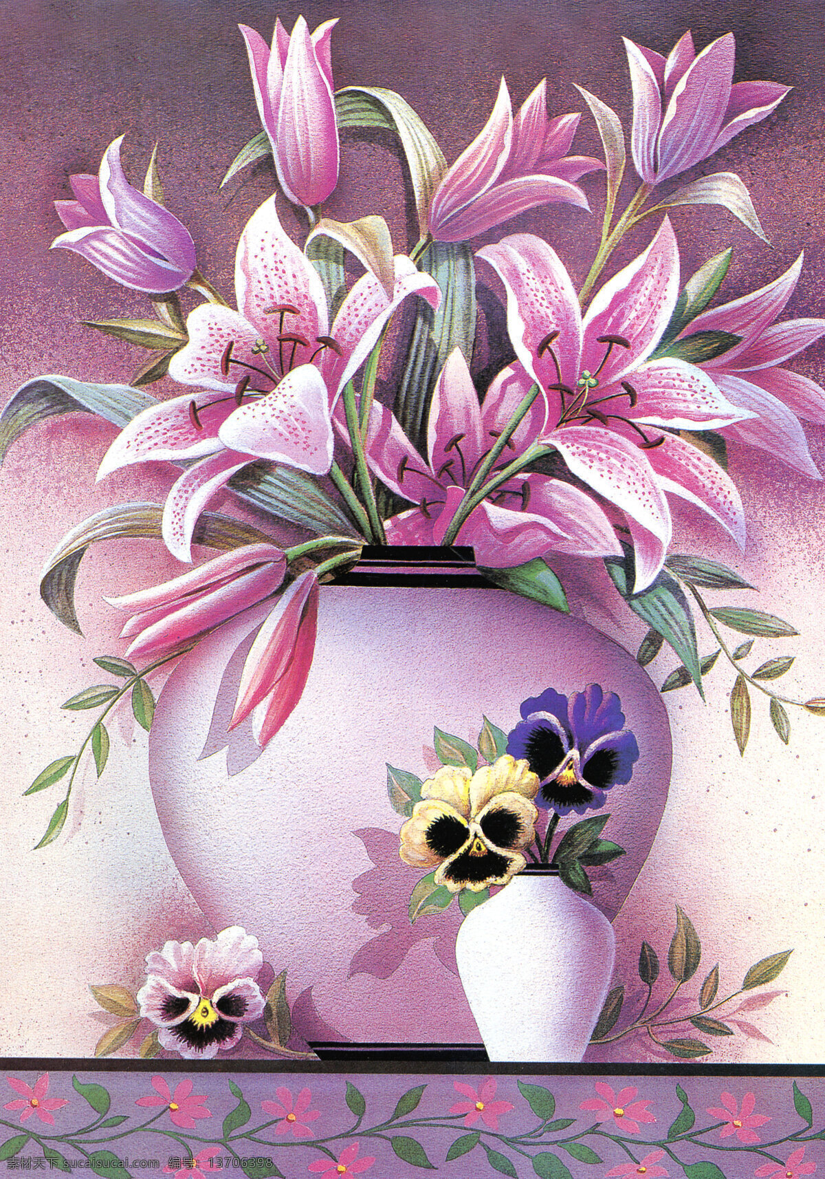 花卉 无 框 画 无框画 装饰画 油画 花 壁画 挂画 墙画 挂板 绘画书法 文化艺术 书画文字
