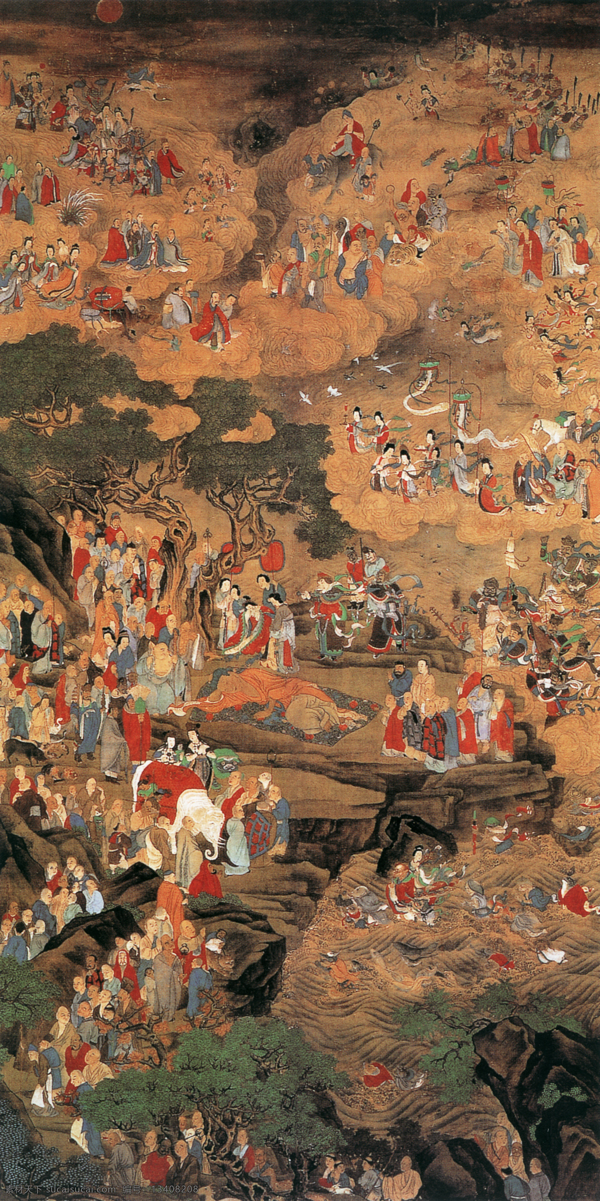 明朝免费下载 壁画 古代人物 人物 人物画像 中国风 中国文化 中华艺术绘画 明朝 民间人物 文化艺术