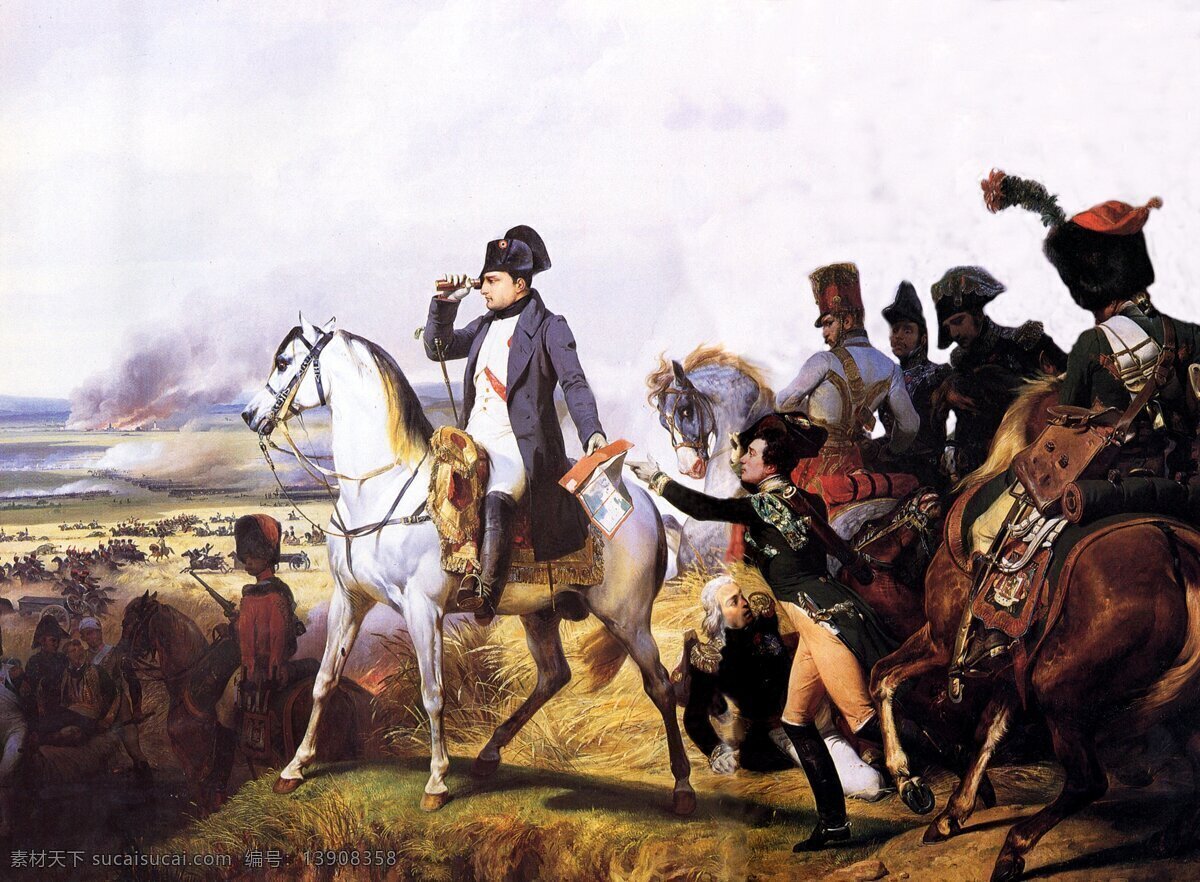 拿破仑 名将 战马 油画 人物 传世名画 临摹 写实油画 油画作品 绘画书法 文化艺术