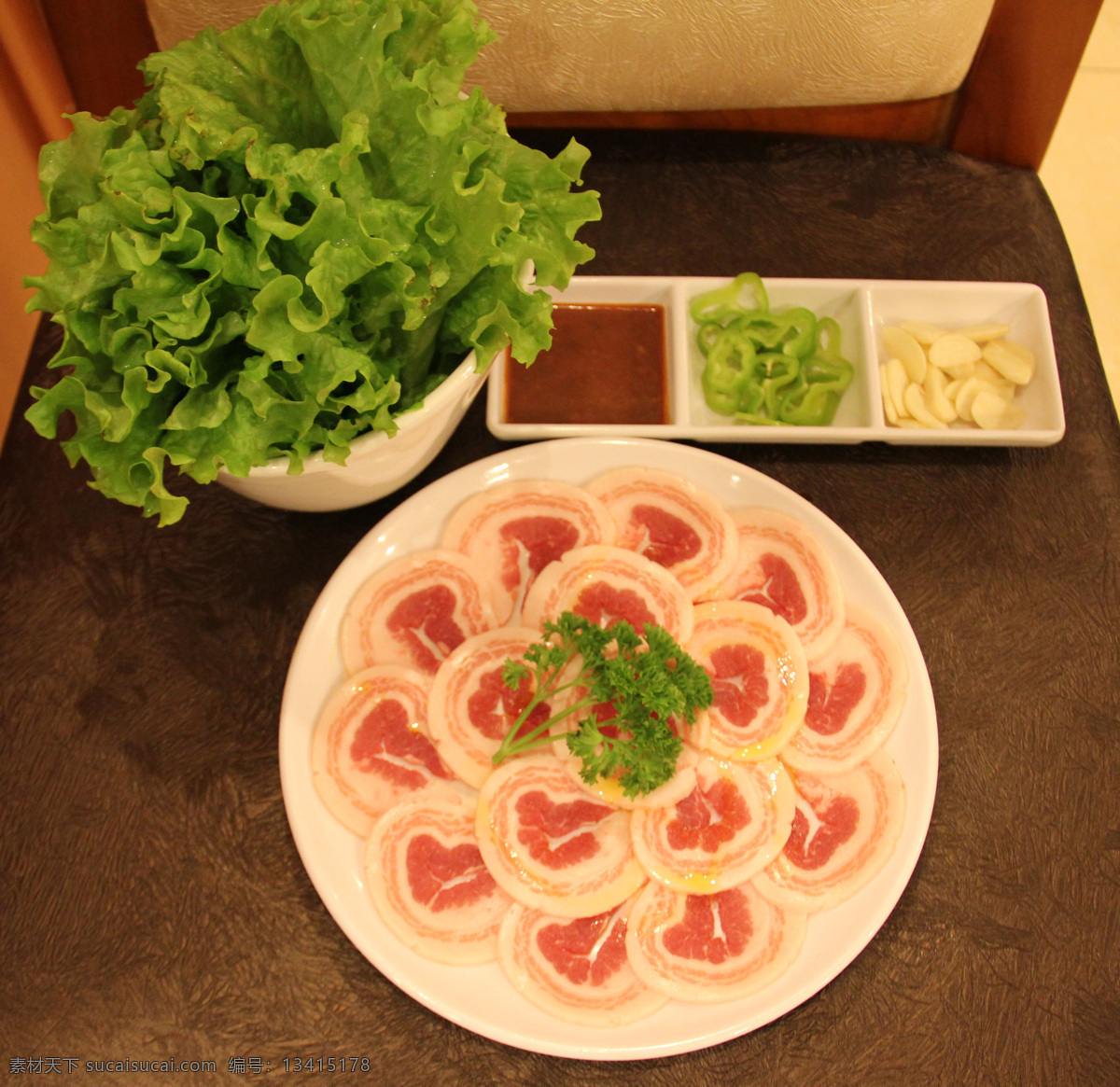 五花肉 猪五花 五花肉拼盘 猪肉 韩式五花肉 传统美食 餐饮美食