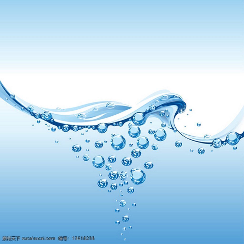 蓝色 纯净水 背景 图 广告背景 广告 背景素材 素材免费下载 水泡 大气 简约