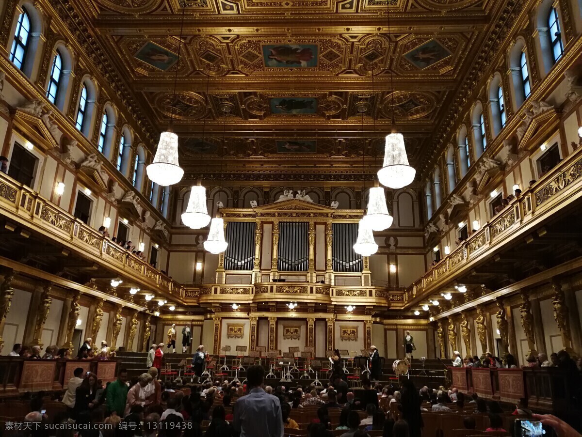 维也纳 金色 大厅 金色大厅 合唱节 奥地利 欧洲 旅游摄影 国外旅游
