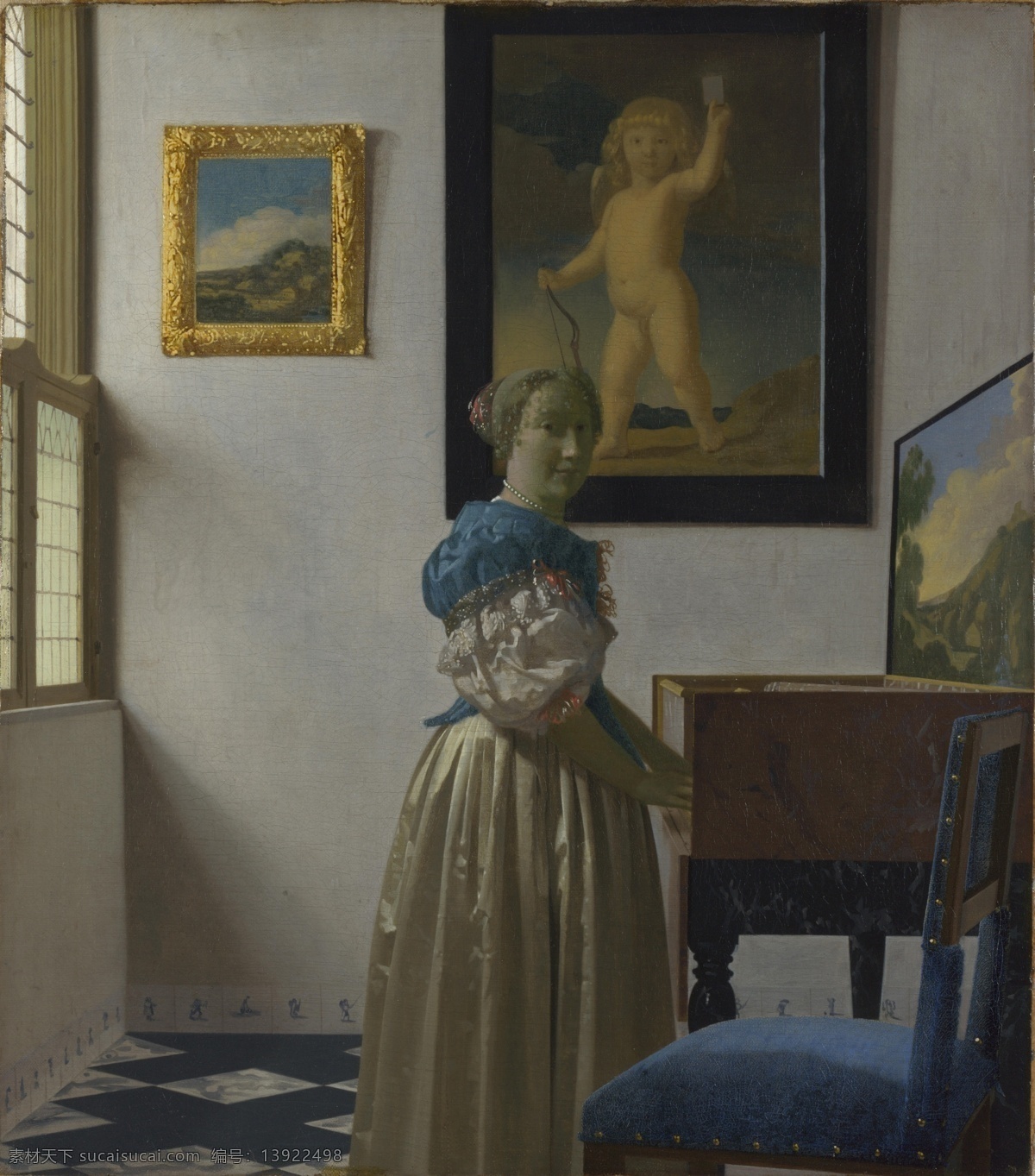 大师 画家 超 高清 人物 油画 肖像 宫廷 装饰画 vermeer johannes 西方 国外 现代 家居装饰素材
