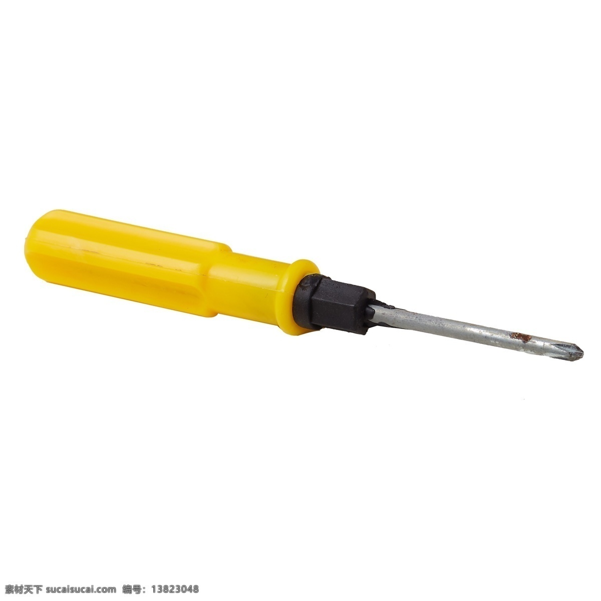 黄色 的卡 通 改锥 螺丝刀 金属 装修工具 生活工具 工具用品 修理工具 小工具