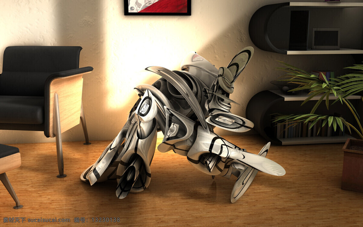 创意 3d 3d设计 展示 出战 士 气势 在战斗着 家居装饰素材 展示设计