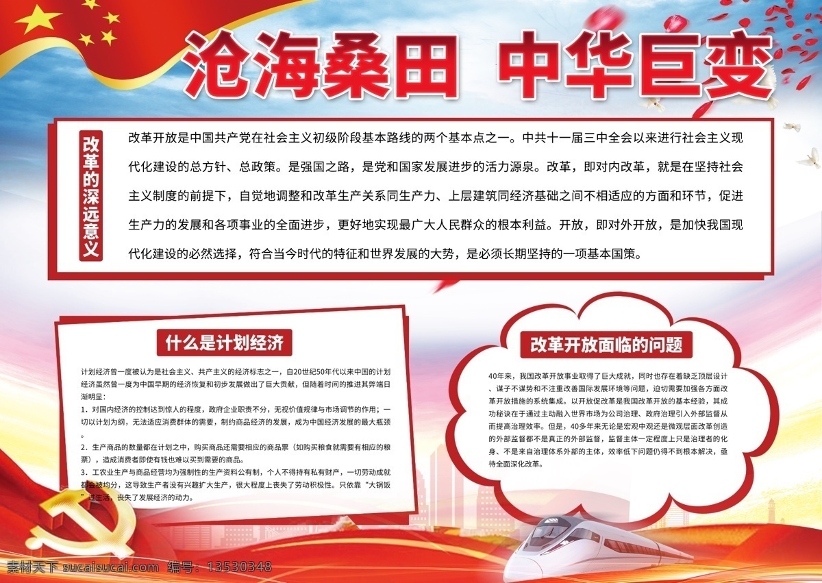 改革开放 手 抄报 党建 中国 建设 巨变 中国建设 中国巨变 意义 周年