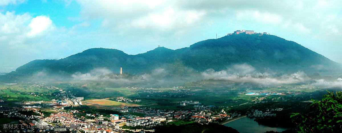 茅山胜景 句容 茅山 茅山全景 大自然 山水 仙境 自然风景 旅游摄影