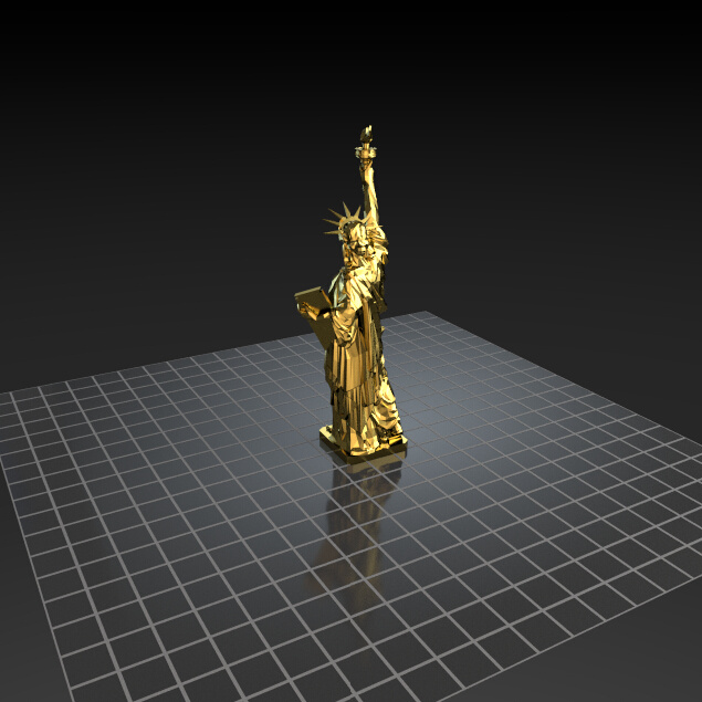 自由 女神像 3d模型 人物模型 自由女神像 3d打印模型 艺术时尚模型