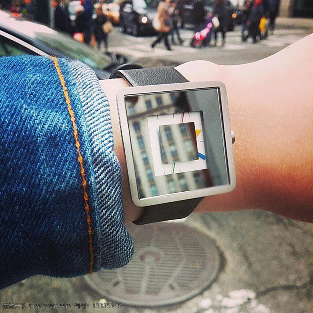电子手表 简洁 男士 时钟 小巧 可爱 简约 几何 手腕 表