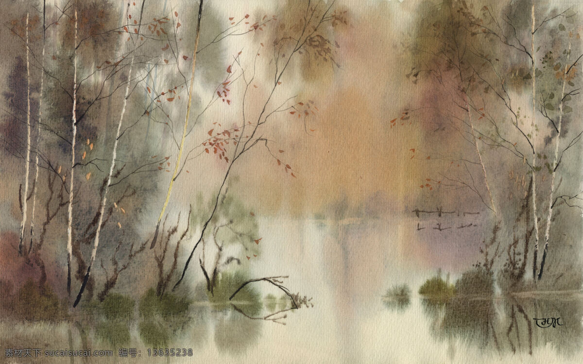 风景画 绘画书法 山水画 水彩画 水墨画 文化艺术 印象画 设计素材 模板下载 写意画 国外写意画 大师作品 水 家居装饰素材 山水风景画