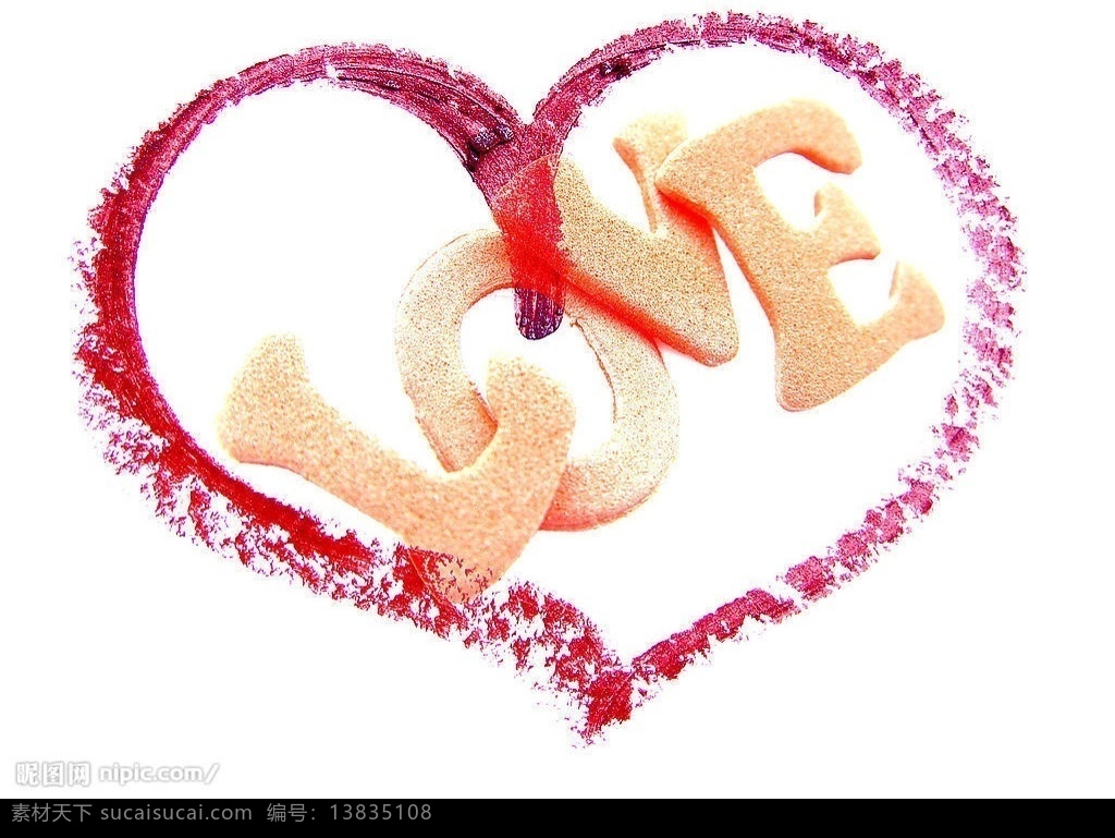 心形love 心形 love 情人节 高清图片 摄影图库