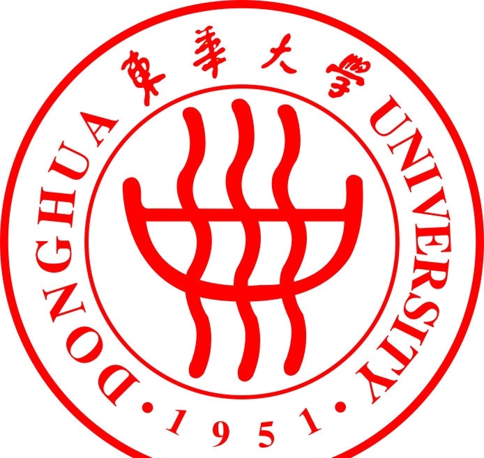 东华大学 标志 logo 公共标识标志 标识标志图标 矢量