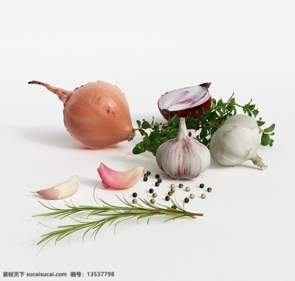 大蒜 大蒜模型 蔬菜模型 3d模型 室内模型 高品质模型 水果模型 厨房 植物 蔬菜 水果 模型 3d设计模型 源文件 max