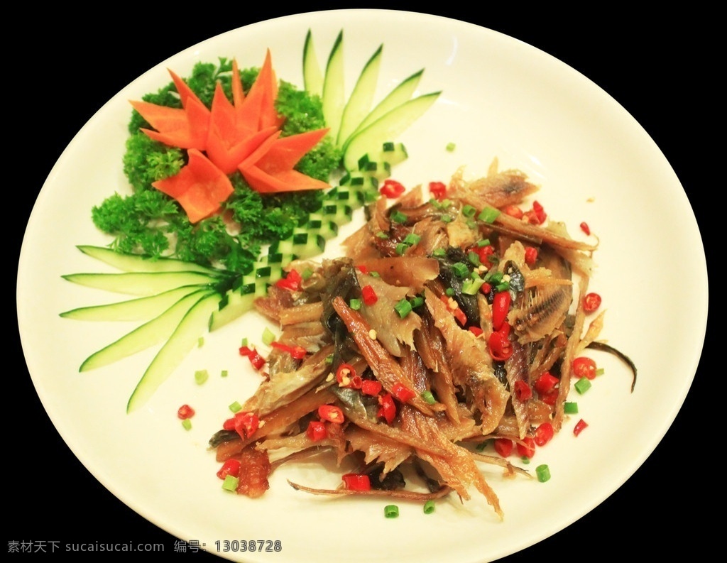 手撕腊鲢鱼 湘菜 美食 腊年鱼 淡水鱼 口水鱼 下饭菜 酒楼 菜谱 辣椒 腊味 传统美食 餐饮美食