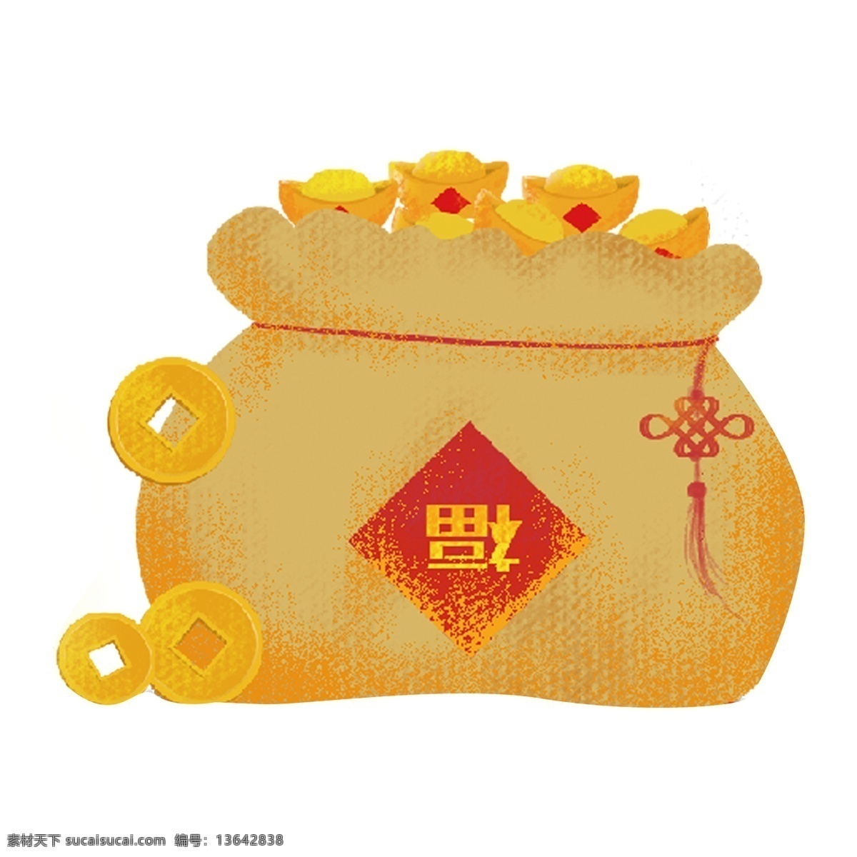 喜庆 新年 福 袋 创意福袋 红色 红包素材 喜庆红包 生日红包 节日红包