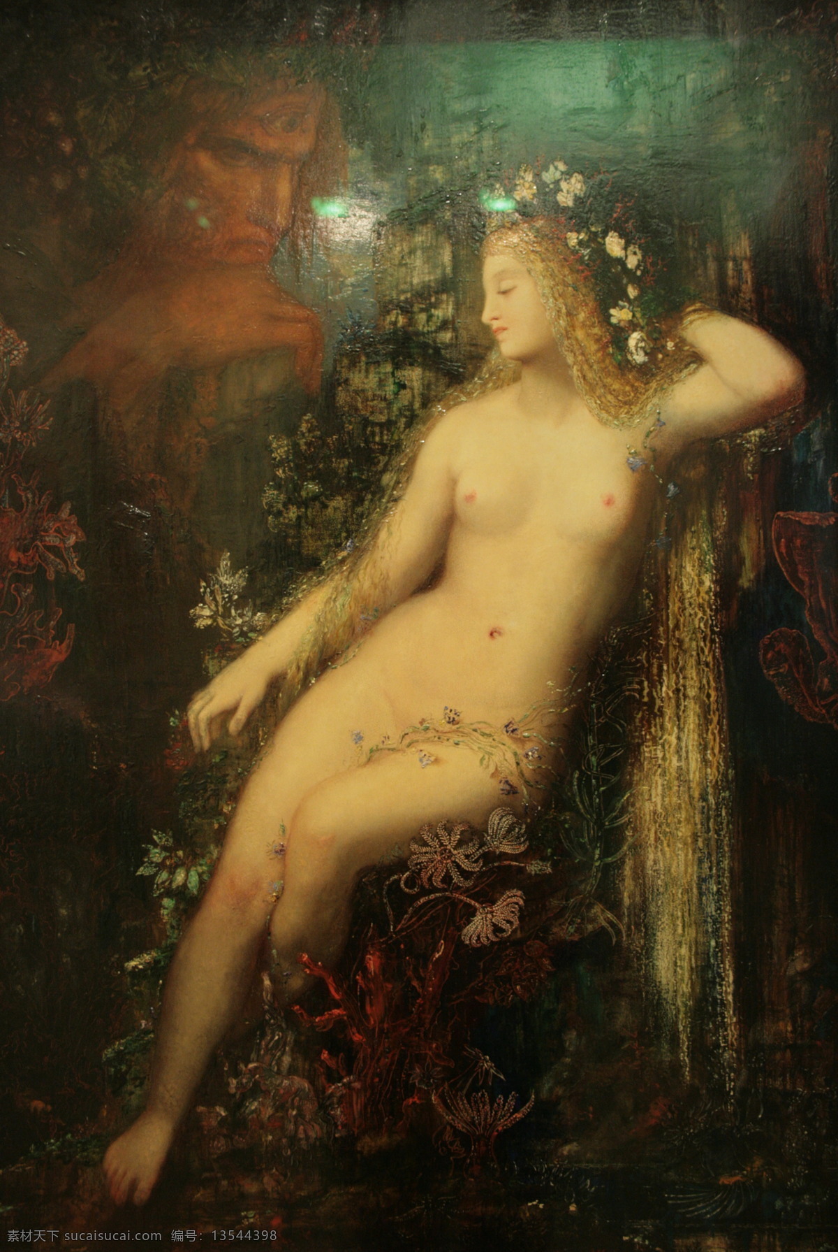 加拉蒂亚 居斯塔夫 莫罗 巴黎 莫罗美术馆藏 油画 世界名画 绘画书法 文化艺术