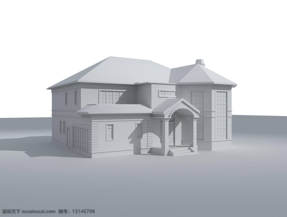 3d模型 3dsmax 模型 建材模型 别墅 艺术设计 创意 渲染图 3d设计 室外模型