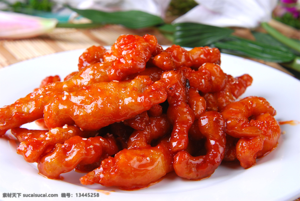 糖醋里脊 美食 传统美食 餐饮美食 高清菜谱用图